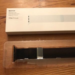 Apple Watch Band Milanese Loop 42mm/black